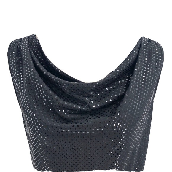 Frank Lyman Design Vintage Womens Size 12 Sequined Sheath Midi Dress in Black - Picture 5 of 10